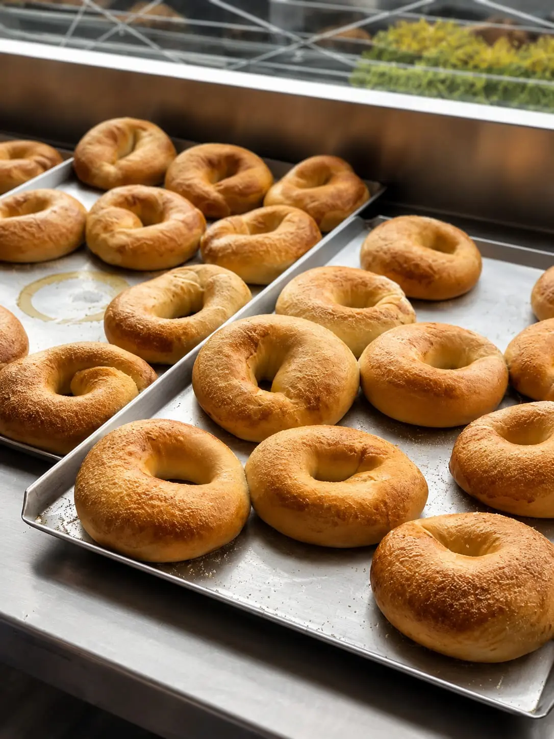 Roscones artesanales recién salidos del horno